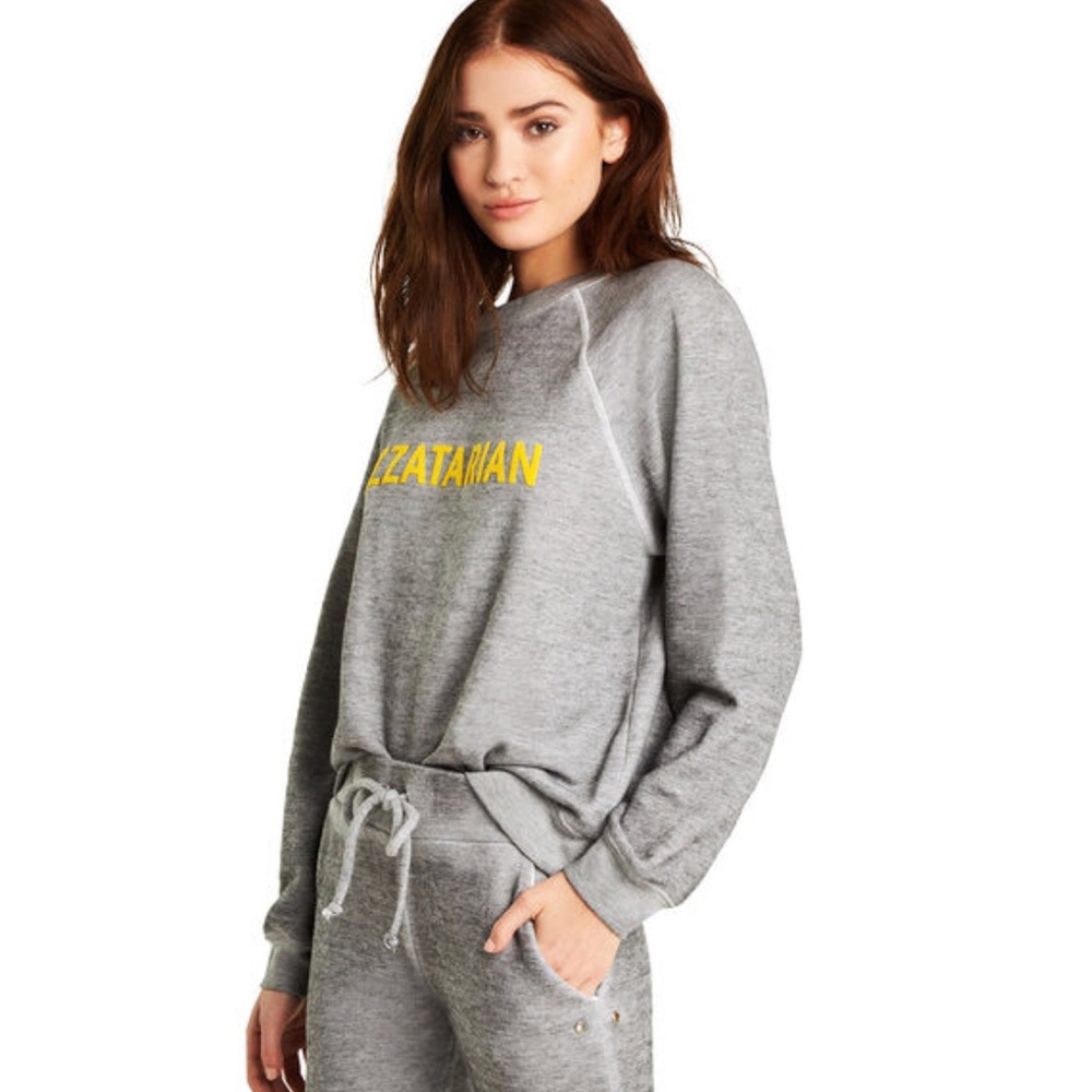 NWT WILDFOX Sommers Pizzatarian Sweater